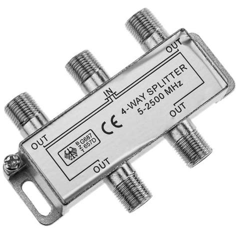 4 Way TV Distributor (Splitter) - Cablematic