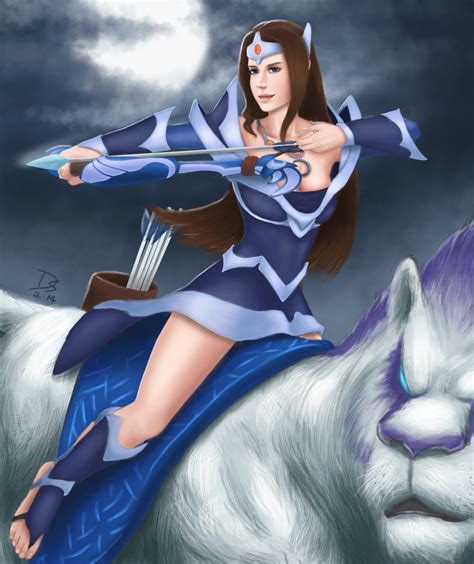 Dota 2 Mirana by risetoliberty93 on DeviantArt