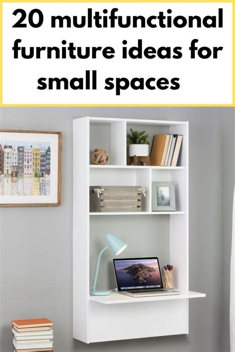 20 Multifunctional Furniture Ideas for Small Spaces | Furniture for ...