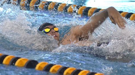 Spotted at the Regional Championships at the Columbus Aquatic Center ...