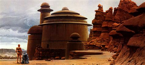 MONSTER BRAINS: Ralph Mcquarrie - Star Wars Paintings