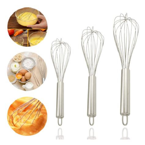 Set of 3 Stainless Steel Kitchen Whisks Only $7.99! (Reg. $40 ...