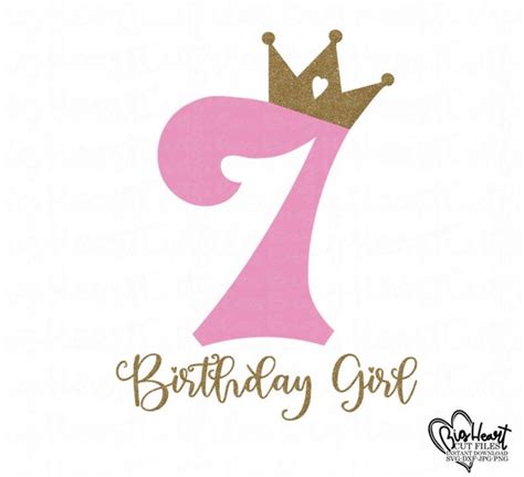 Birthday Girl Svg, Birthday Princess Svg, Th Birthday Svg, B-day Gir By Lillyarts TheHungryJPEG ...