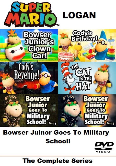 Image - Bowser Junior Goes to Military School DVD Cover.png | SuperMarioLogan Wiki | FANDOM ...