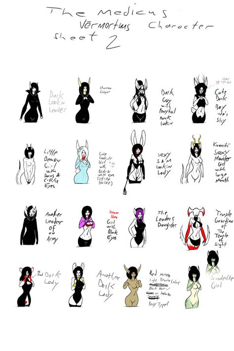 Older set of Darker New Characters Ideas 2 by DrZomBo on DeviantArt