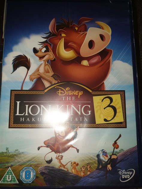 Lion King 3 Dvd Cover