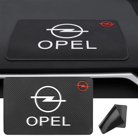 Car Slip Mat Car Storage Pad Interior Phone Slip Mat Accessories For Opel Astra Insignia Corsa ...