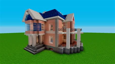 Minecraft: Tutorial How To Build A Simple House (Stained Clay Design ...