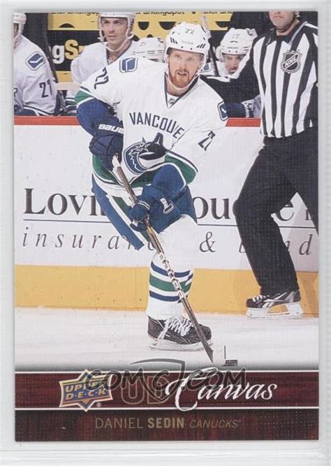 2012-13 Upper Deck - UD Canvas #C81 - Daniel Sedin