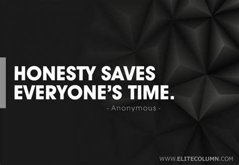 50 Honesty Quotes That Will Inspire You (2023) | EliteColumn