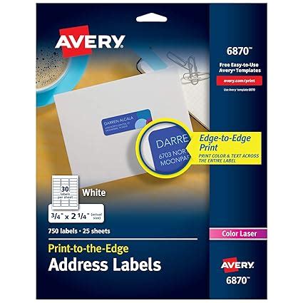 Avery 8987 Label Template - Pensandpieces