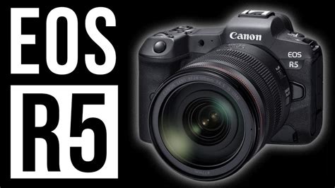 Introducing the CANON EOS R5! New cameras, RF lenses and more. - YouTube