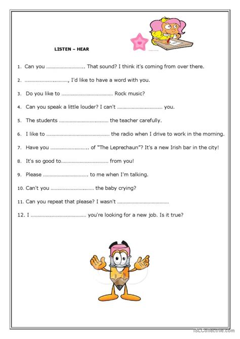 See look or watch : English ESL worksheets pdf & doc