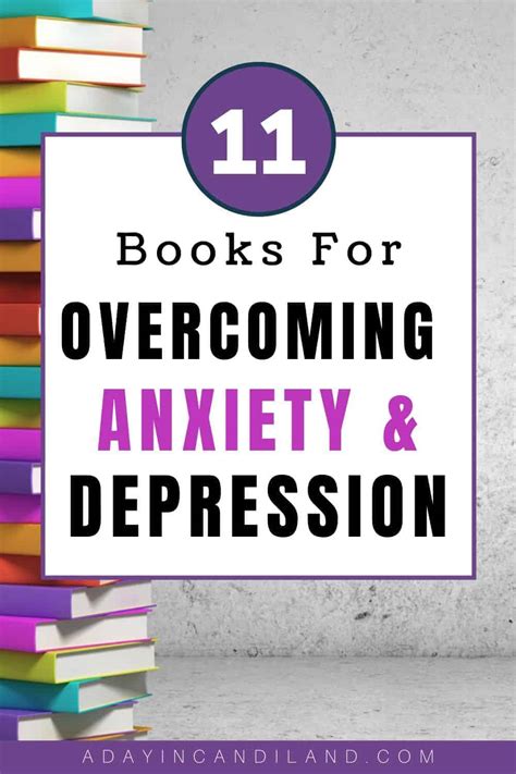 11 Books for Overcoming Anxiety and Depression - A Day In Candiland