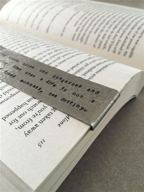 Hand Crafted Personalized Metal Bookmarks by Milibe Designs ...