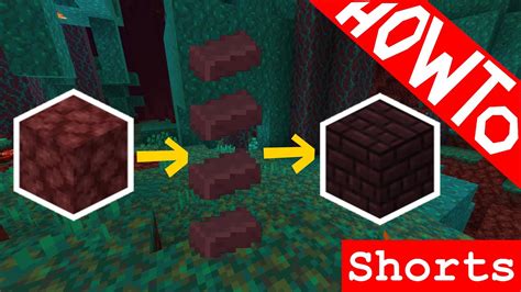 Minecraft: How to Make/Craft Nether Bricks from Netherrack - Tutorial ...