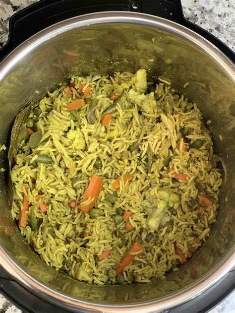 Instant Pot Vegetable Pulao (Karnataka Style) - Indian Veggie Delight