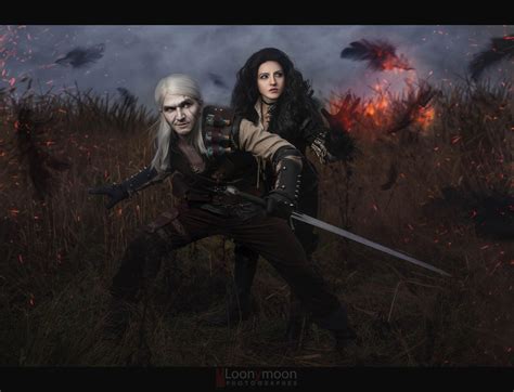 Geralt and Yennefer by Almost-Human-Cosband on DeviantArt