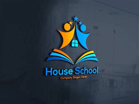 HOUSE SCHOOL LOGO | Etsy