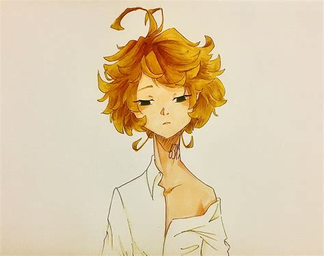 [Spoilerless] My Emma fanart : r/thepromisedneverland