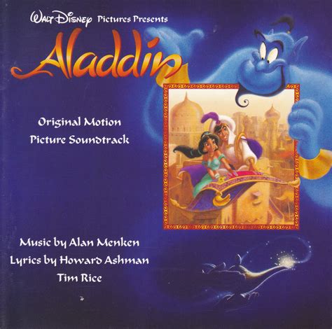 Film Music Site - Aladdin Soundtrack (Various Artists, Howard Ashman, Alan Menken, Tim Rice ...