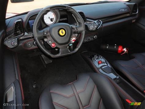 Black Interior 2010 Ferrari 458 Italia Photo #48030959 | GTCarLot.com