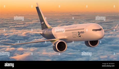 ZEROe -hydrogen powered Zero emission Airbus Stock Photo - Alamy