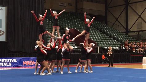 Addison’s Round 3 at the 2018 MHSAA competitive cheer state finals ...