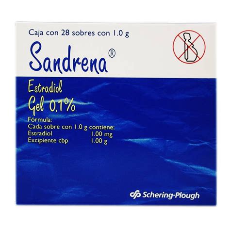 Sandrena 0.1% gel en sobre 28 pzas de 1 g c/u | Walmart