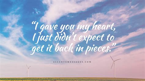 91 Healing Broken Heart Quotes & Sayings with Pictures - All Love Messages
