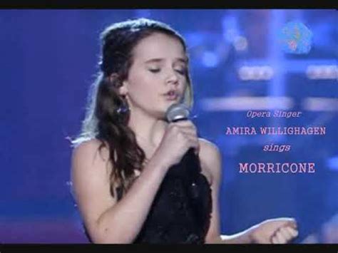 Opera singer Amira Willighagen sings Morricone - AUDIO - YouTube