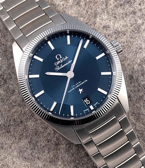 FS: Omega Constellation Globemaster in Steel & Blue - myWatchMart