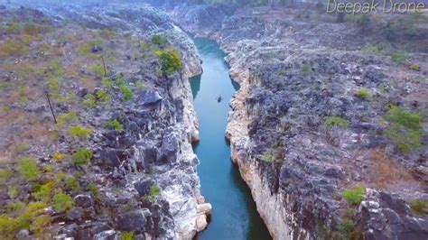 Bhedaghat waterfall ||Jabalpur - YouTube