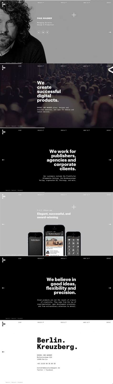 15 Examples of Black and White Web Design