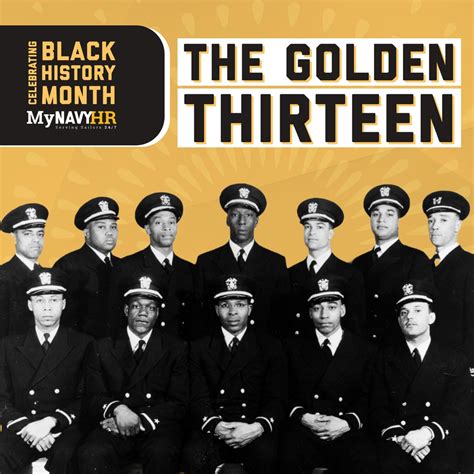 DVIDS - Images - The Golden Thirteen - Black History Month Feature ...