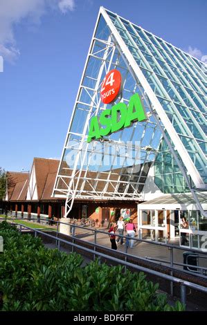 Asda sign, Asda Store, Lower Earley District Centre, Earley, Reading, Berkshire, England, United ...