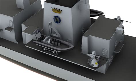 CGI Type 23 Frigate :: Behance