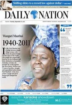 The 25+ best Daily nation newspaper kenya ideas on Pinterest ...