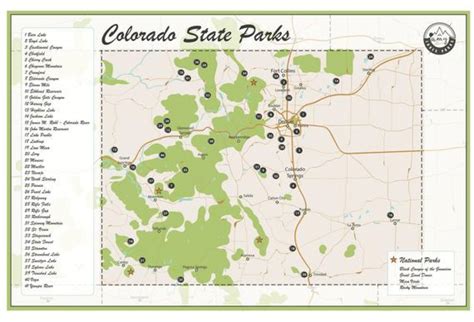 Colorado State Parks Map - Printable Map