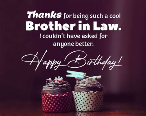 75 Perfect Birthday Wishes For Brother In Law | WishesMsg | Birthday brother in law, Happy ...