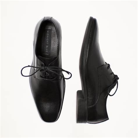 Black Leather Shoes - AJs Formalwear and Tuxedo Rental