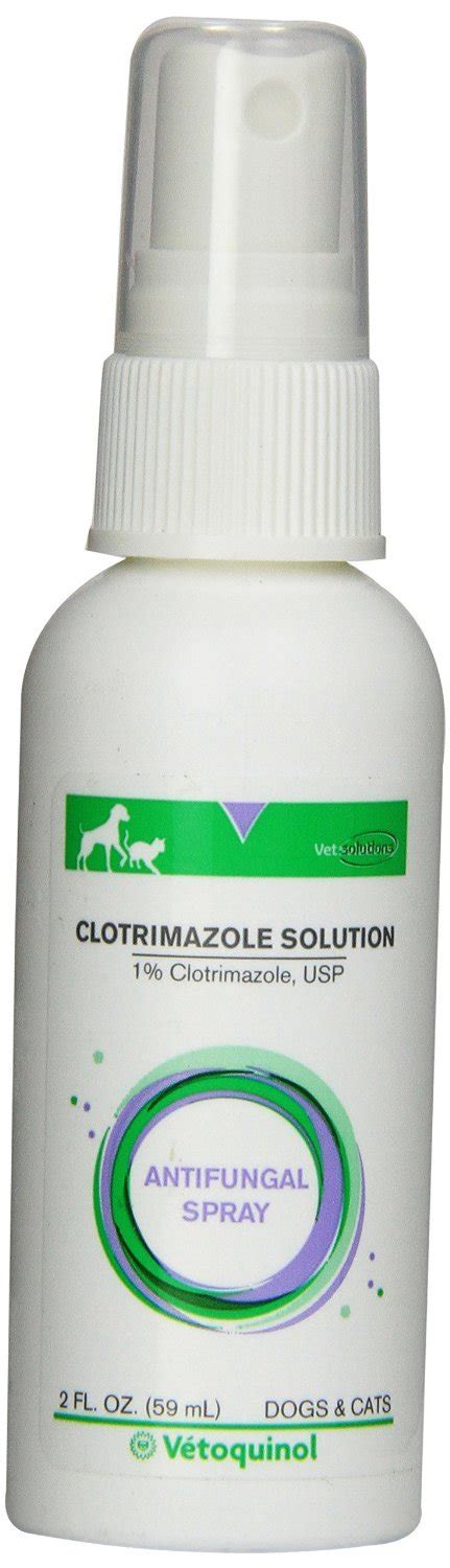 Clotrimazole Dogs and Cats Anti Fungal Solution Spray