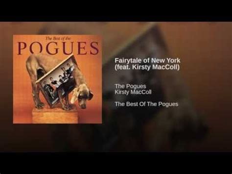 Fairytale of New York (feat. Kirsty MacColl) - YouTube | The pogues ...