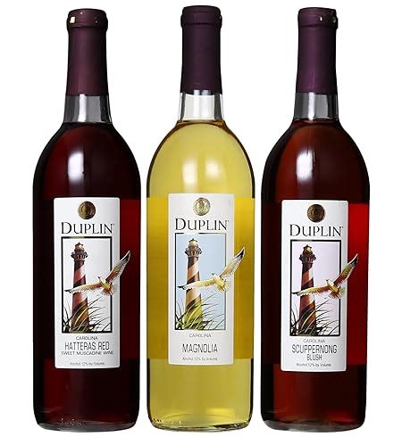 Duplin Winery Favorites Sampler Mixed Pack 3 x 750 mL at Amazon's Wine ...