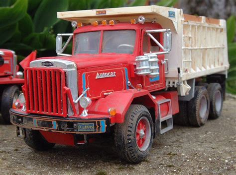 AUTOCAR. Dump-Truck. | Model truck kits, Trucks, Dump trucks