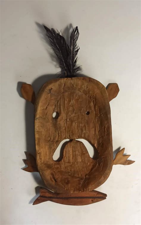 Native Eskimo Inuit Bird Mask — Magellan Art Gallery