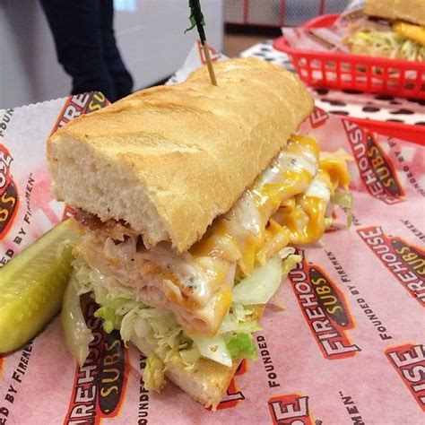 Turkey Bacon Ranch @ Firehouse Subs | Recipes, Healthy dog treat ...