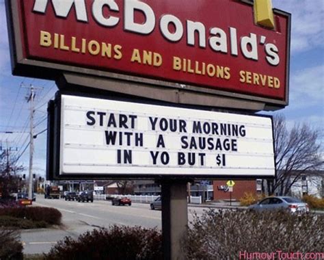 FubarFarm.com: Funny McDonald’s Sign