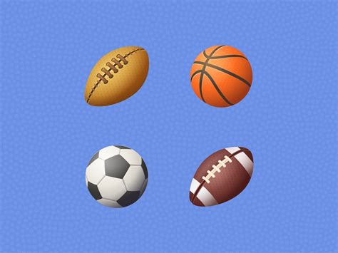 Sport Emoji by Denis Starko for Icons8 on Dribbble