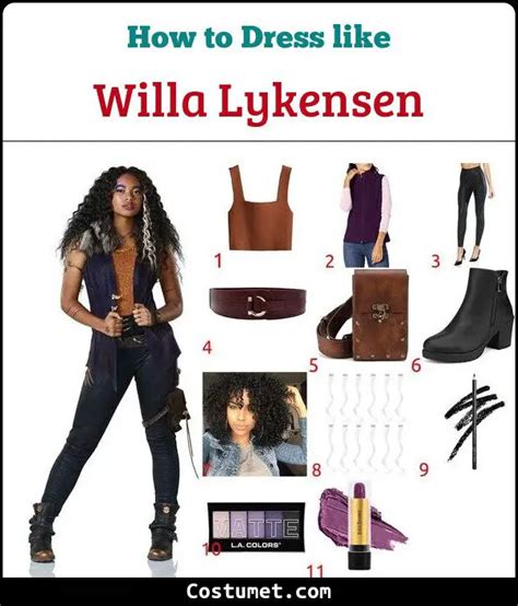 Willa Lykensen's (Zombies) Costume for Halloween